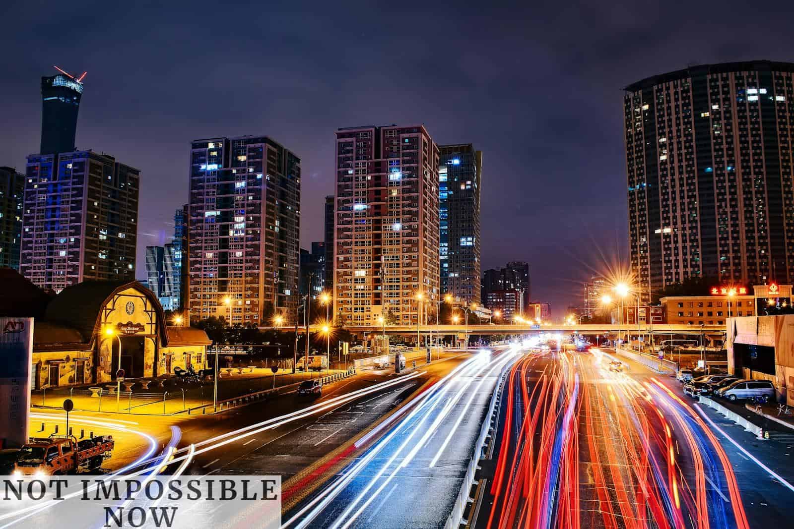 Time Lapse Photography of City Road at Nighttime